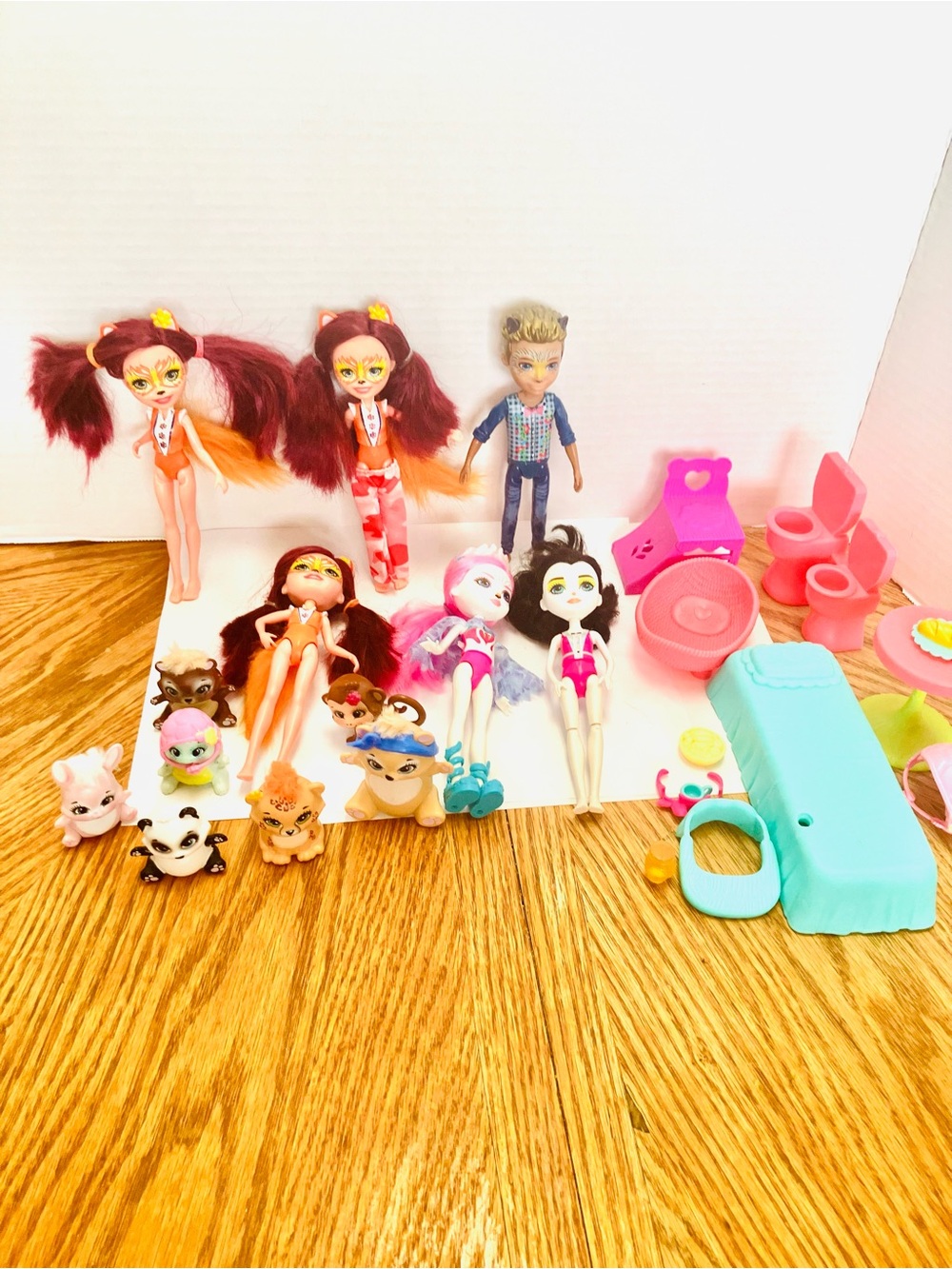 Mattel Enchantimals Figures Pets Accessories Lot Read Incomplete Read